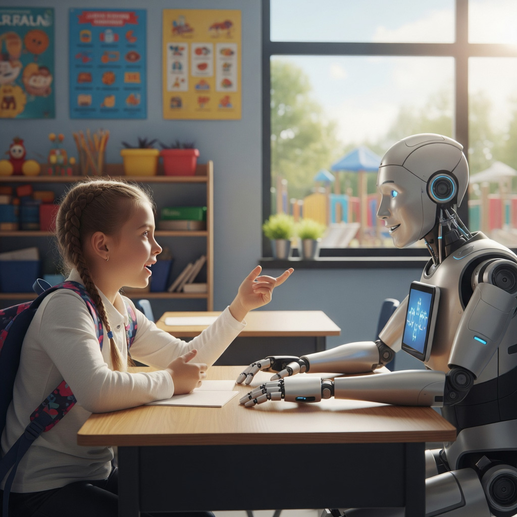 AI Teaching System - Slide 1